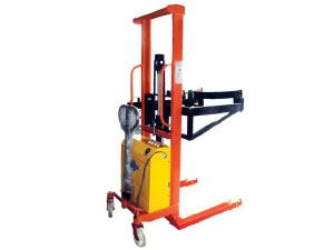 半電動油桶倒料車（環抱）