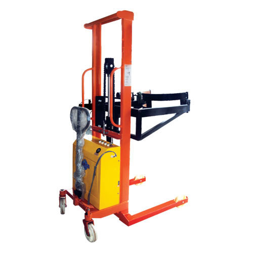 半電動(dòng)油桶倒料車（環(huán)抱）