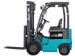 電動平衡重式叉車四支點