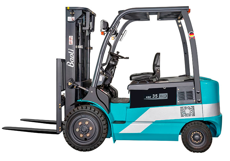 3.0噸電動平衡重式叉車四支點