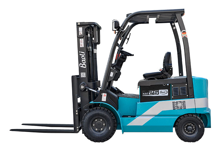 2.5噸電動平衡重式叉車四支點