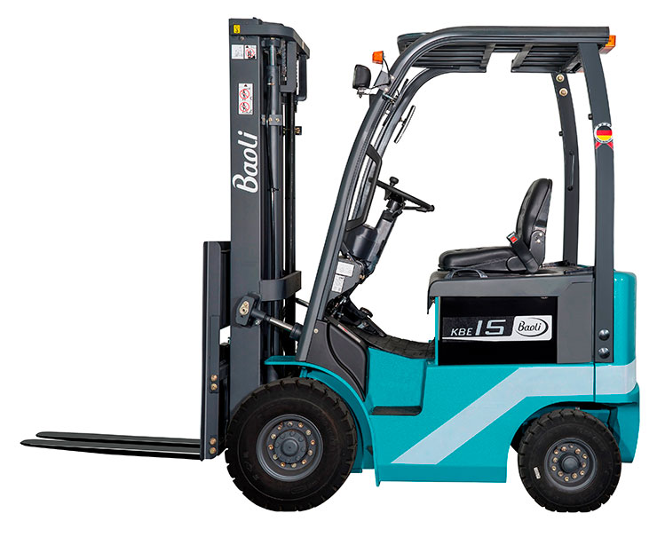 1.8噸電動平衡重式叉車四支點